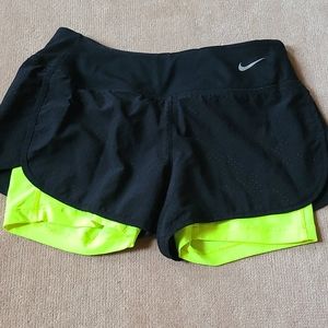 Nike dri-fit 2-in-1 shorts